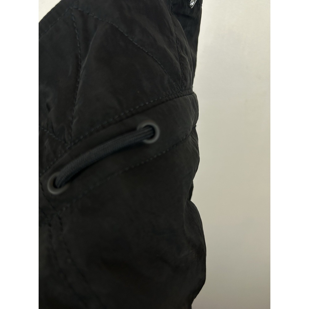 Nike Sportswear Parka Coat Mens Large Black Puffer Down Warm Cozy Cinch Hooded - Picture 8 of 13
